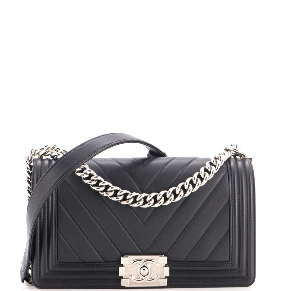 Chanel Old Medium Boy Flap Bag
